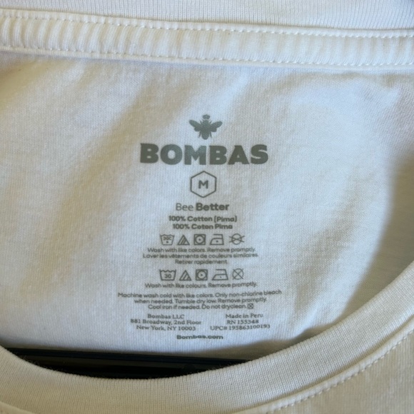 Bundle 2 Bombas Pocket Tees 100% Pima Cotton - Picture 3 of 4